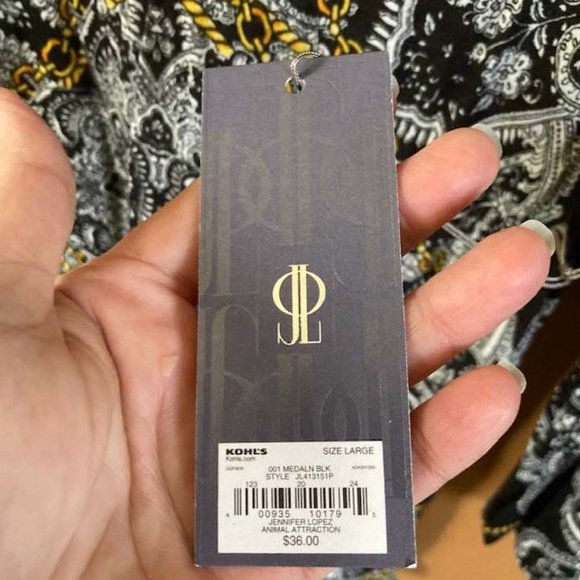 Jennifer Lopez Top Size Large - Picture 3 of 7